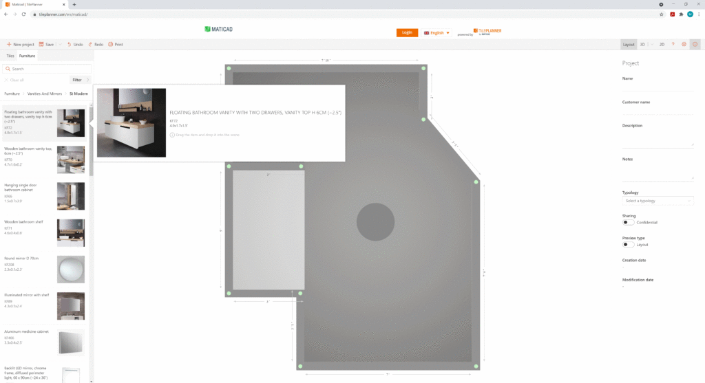 Tile Layout Software Tileplanner